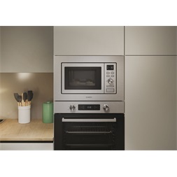 Candy CA38FMW8NG 1000W, 17literes, fekete, beépíthető, mikrohullámú sütő