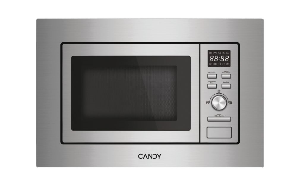 Candy CA38FMW8NG 1000W, 17literes, fekete, beépíthető, mikrohullámú sütő