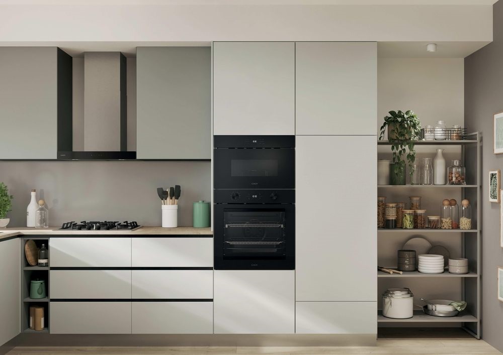 Candy CA38SMBF7XS 750W, 24literes, fekete, beépíthető, mikrohullámú sütő