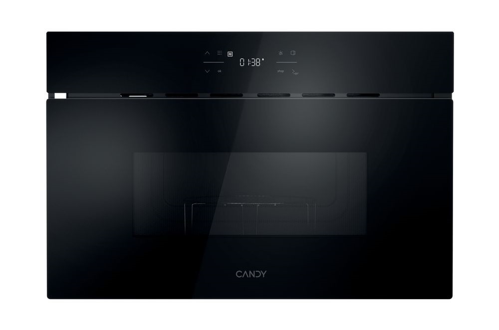 Candy CA38SMBF7XS 750W, 24literes, fekete, beépíthető, mikrohullámú sütő