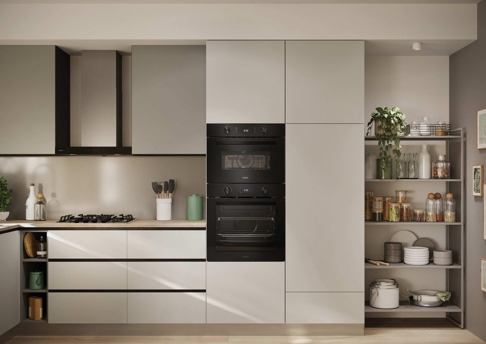 Candy CA4MWNSB6N 1750W, 44literes, fekete, beépíthető, mikrohullámú sütő