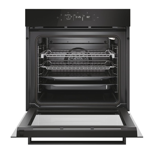 Candy CA6 N5G3YTB fekete, beépíthető, sütőtér: 78 liter, légkeveréses, grill sütő