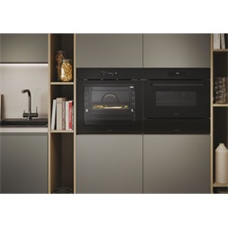 Candy CA6 N5G3YTB fekete, beépíthető, sütőtér: 78 liter, légkeveréses, grill sütő