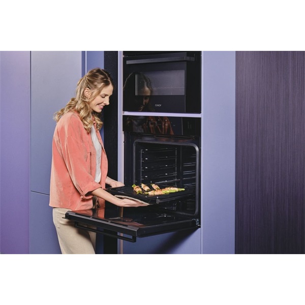 Candy CA6 N5G3YTB fekete, beépíthető, sütőtér: 78 liter, légkeveréses, grill sütő