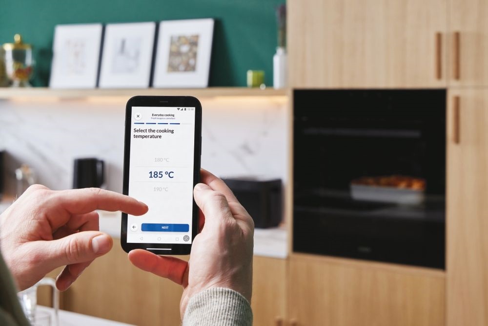 Candy CA6 N5G3YTB fekete, beépíthető, sütőtér: 78 liter, légkeveréses, grill sütő