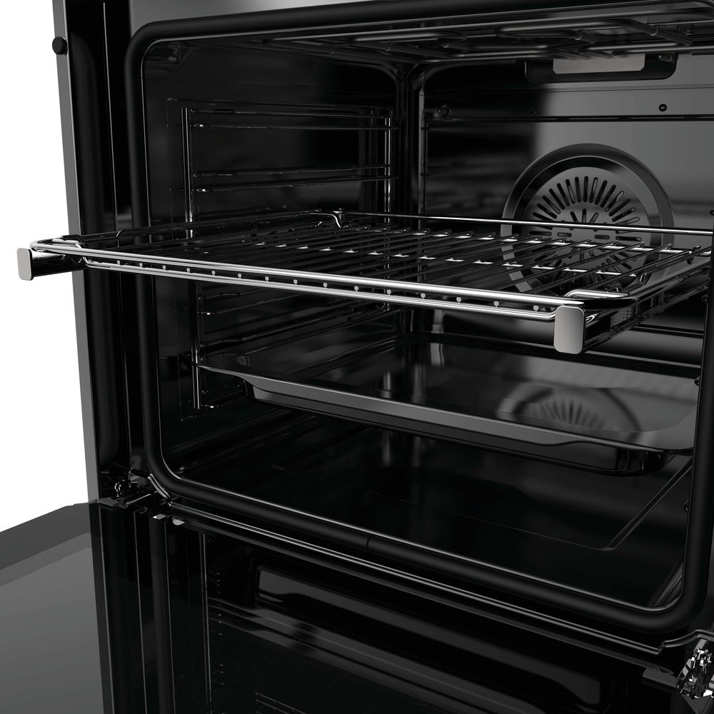 Candy CA6 NP3AT3EHTB fekete, beépíthető, sütőtér: 78 liter, légkeverés, grill sütő