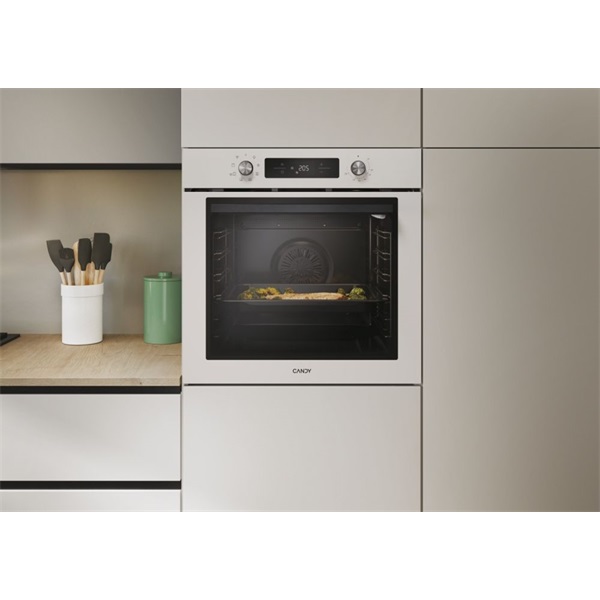 Candy CA6 NP3T2HTW fehér, beépíthető, sütőtér: 78 liter, légkeverés, grill sütő