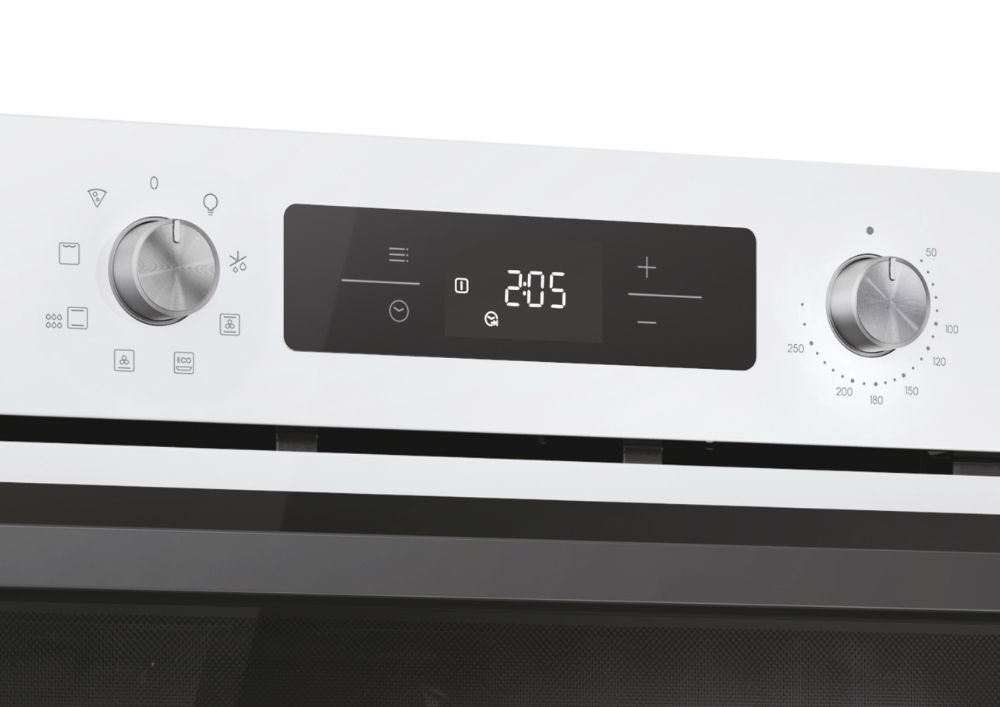 Candy CA6 NP3T2HTW fehér, beépíthető, sütőtér: 78 liter, légkeverés, grill sütő