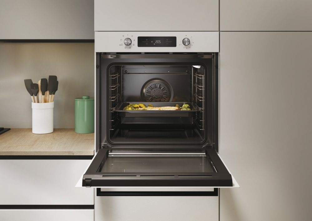 Candy CA6 NP3T2HTW fehér, beépíthető, sütőtér: 78 liter, légkeverés, grill sütő