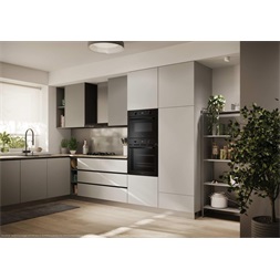 Candy CA6 NP3T3EHTB fekete, beépíthető, sütőtér: 78 liter, grill, légkeverés sütő