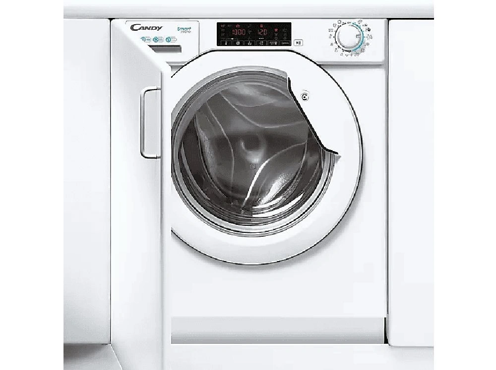 Candy CBW 48TWME-S fehér, elöltöltős, max.1400ford., 8 kg, beépíthető mosógép (Újszerű)