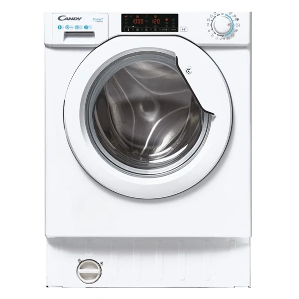 Candy CBW 48TWME-S fehér, elöltöltős, max.1400ford., 8 kg, beépíthető mosógép (Újszerű)