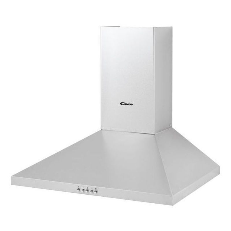 Candy CCE116/1XGG inox, beépíthető, kürtős, méret:60 cm, zajszint:52 dB, páraelszívó