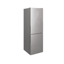 Candy CCE4T618DX inox, alulfagyasztós, Hűtő:222L, Fagyasztó:119L, No frost hűtőszekrény (Újszerű)