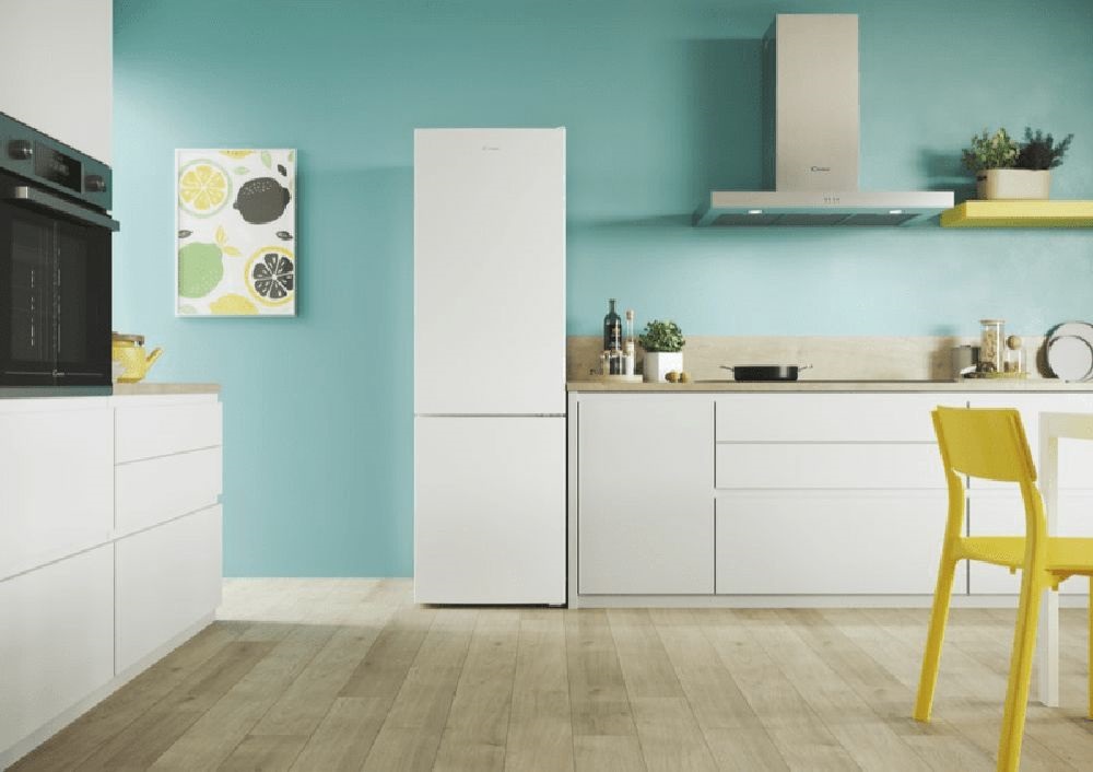 Candy CCT3L517EW fehér, alulfagyasztós, Hűtő:186L, Fagyasztó:74L, Low frost hűtőszekrény