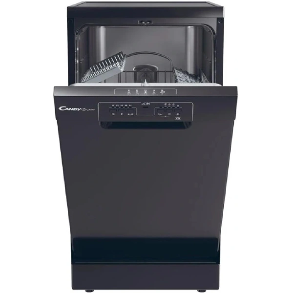 Candy CDPH 2L1047B fekete, programok száma: 5, szabadonálló, 10 terítékes mosogatógép (Újszerű)