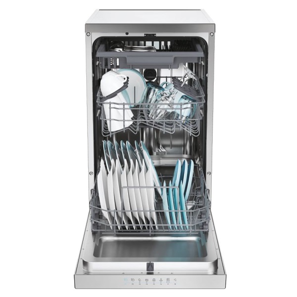 Candy CF1C7SB1FX keskeny 11 terítékes inox mosogatógép