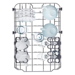 Candy CF1C7SB1FX keskeny 11 terítékes inox mosogatógép