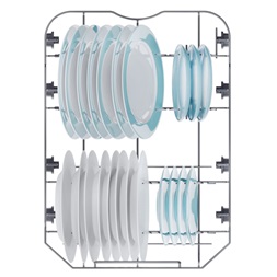 Candy CF1C7SB1FX keskeny 11 terítékes inox mosogatógép