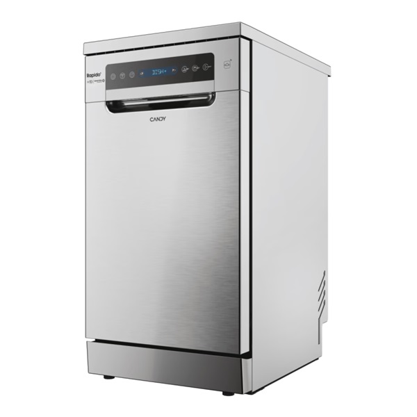 Candy CF1C7SB1FX keskeny 11 terítékes inox mosogatógép