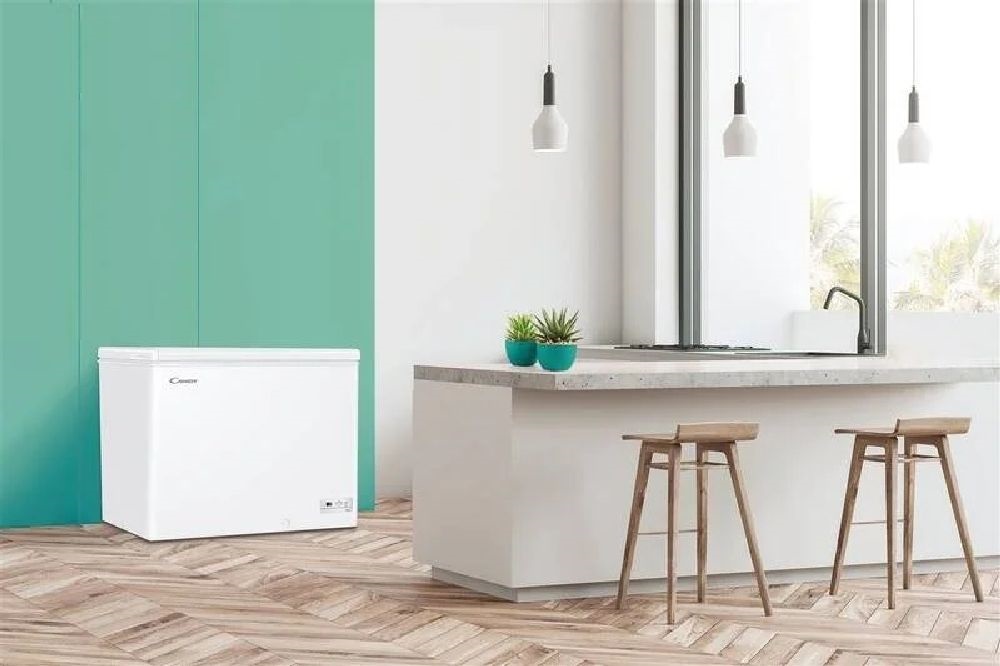 Candy CHAE 2002E fehér, Hűtő:L, Fagyasztó:196L, fagyasztóláda