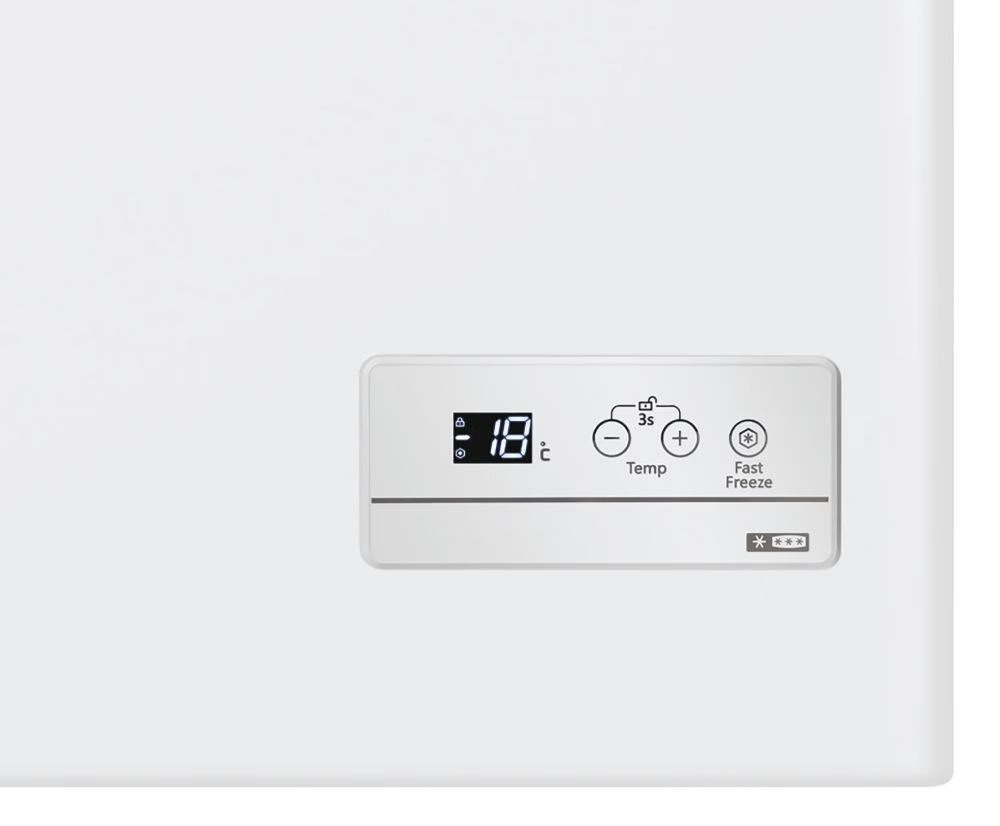 Candy CHAE 2002E fehér, Hűtő:L, Fagyasztó:196L, fagyasztóláda