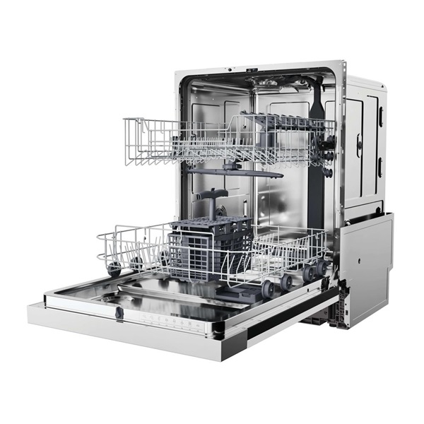 Candy CH 3E7F0S ezüst, programok száma:8, beépíthető, 11 terítékes mosogatógép