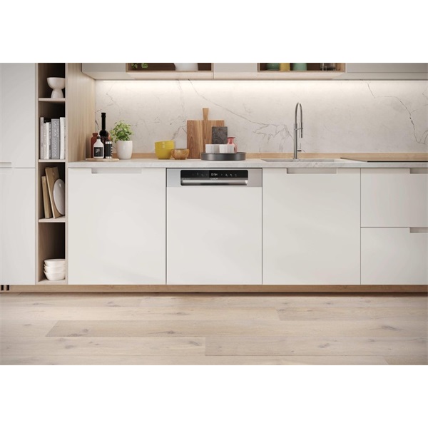 Candy CH 3E7F0S ezüst, programok száma:8, beépíthető, 11 terítékes mosogatógép