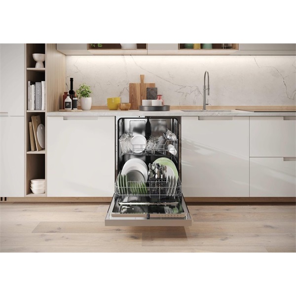 Candy CH 3E7F0S ezüst, programok száma:8, beépíthető, 11 terítékes mosogatógép