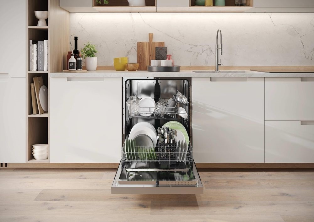 Candy CH 3E7F0S ezüst, programok száma:8, beépíthető, 11 terítékes mosogatógép