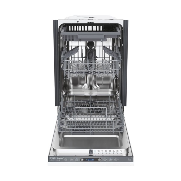 Candy CI1C7SB1FA antracit, programok száma:8, beépíthető, 11 terítékes mosogatógép