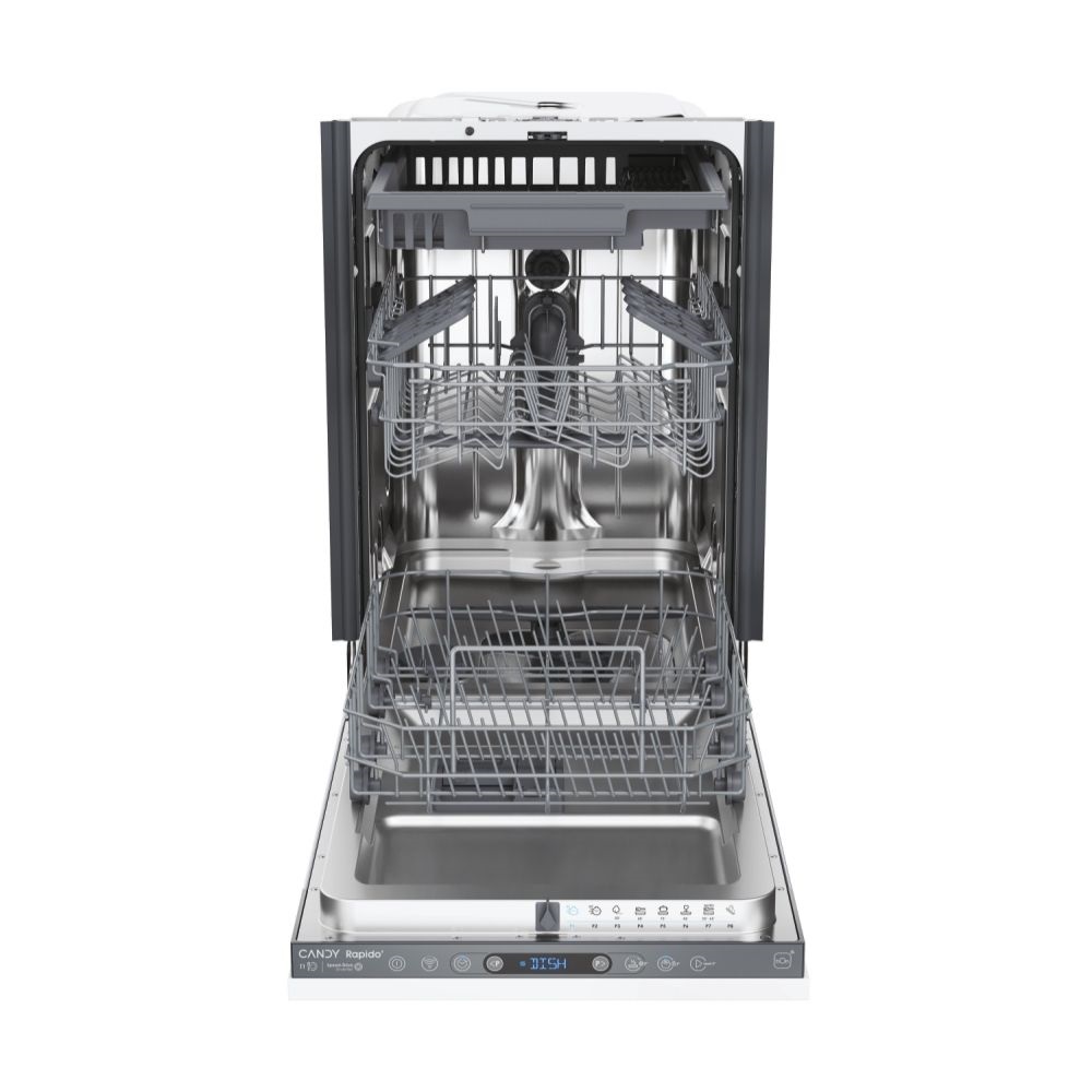 Candy CI1C7SB1FA antracit, programok száma:8, beépíthető, 11 terítékes mosogatógép