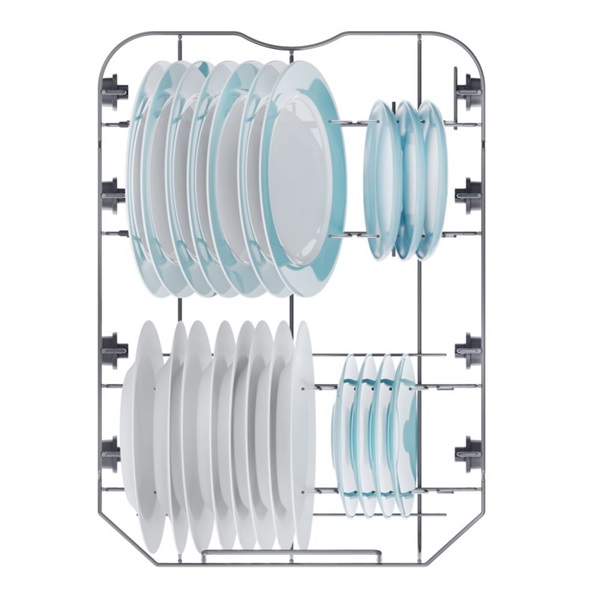 Candy CI1C7SB1FA antracit, programok száma:8, beépíthető, 11 terítékes mosogatógép