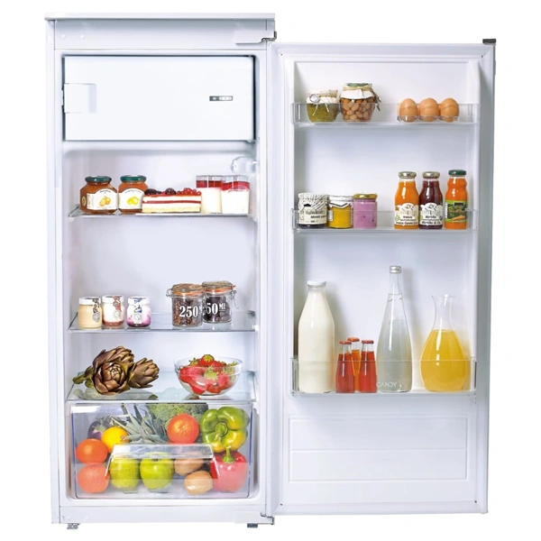 Candy CIO 225 EE/N fehér, egyajtós, beépíthető, Hűtő:163L, Fagyasztó:16L, hűtőszekrény