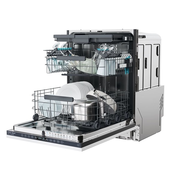 Candy CI 6B4S1PSA1 fehér, programok száma:10, beépíthető, 16 terítékes mosogatógép