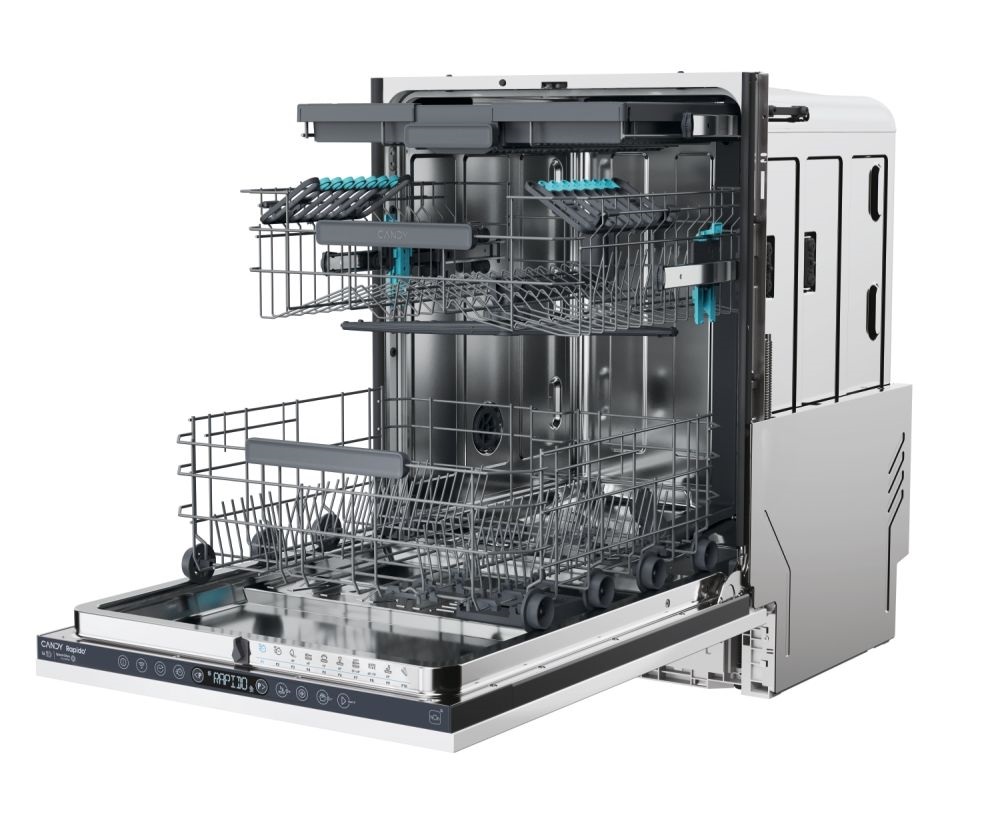Candy CI 6B4S1PSA1 fehér, programok száma:10, beépíthető, 16 terítékes mosogatógép