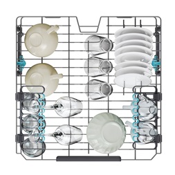 Candy CI 6C4F1PA fehér, programok száma:8, beépíthető, 16 terítékes mosogatógép