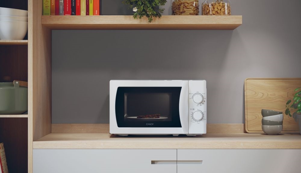 Candy CMG20SMW 1000W, 20literes, fehér, mikrohullámú sütő