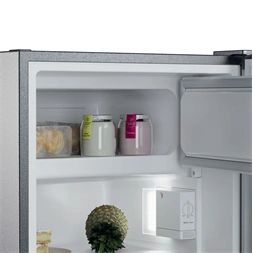 Candy CNOQ2S58EX inox, egyajtós, Hűtő:100+14L, hűtőszekrény