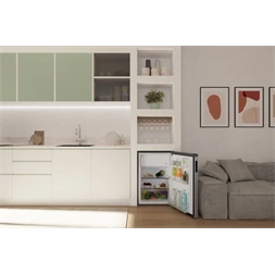 Candy CNOQ2S58EX inox, egyajtós, Hűtő:100+14L, hűtőszekrény