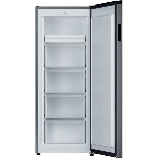 Candy CNUQ2L513EX inox, egyajtós, Hűtő:L, Fagyasztó:169L, fagyasztószekrény