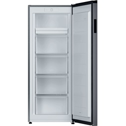 Candy CNUQ2L513EX inox, egyajtós, Hűtő:L, Fagyasztó:169L, fagyasztószekrény