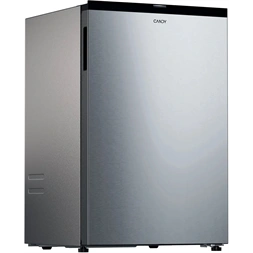 Candy CNUQ2L58EX inox, egyajtós, Fagyasztó:100L, fagyasztószekrény