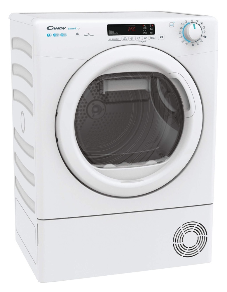 Candy CSO4H7A1DE-S fehér, 7 kg, hőszivattyús, keskeny, szárítógép