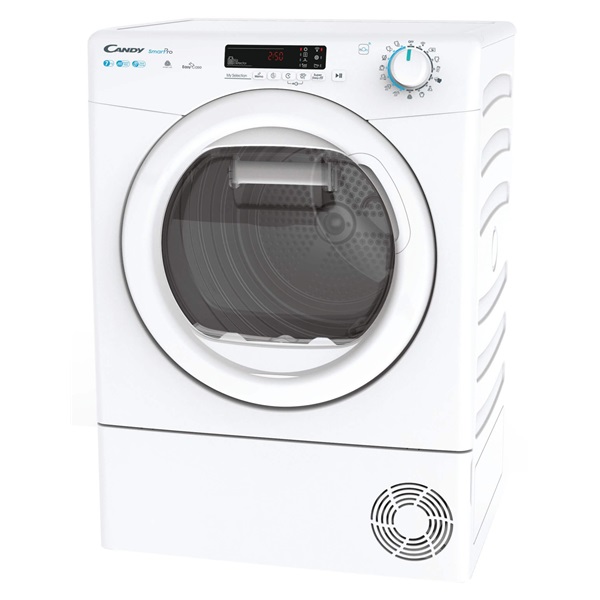 Candy CSO4H7A1DE-S fehér, 7 kg, hőszivattyús, keskeny, szárítógép