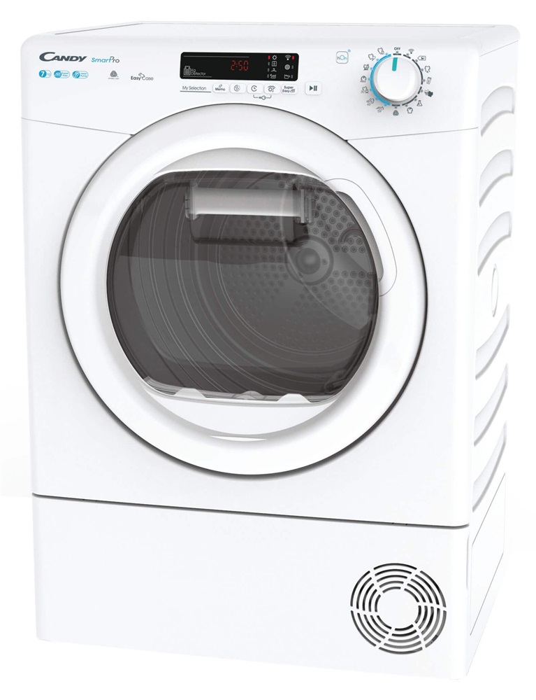 Candy CSO4H7A1DE-S fehér, 7 kg, hőszivattyús, keskeny, szárítógép