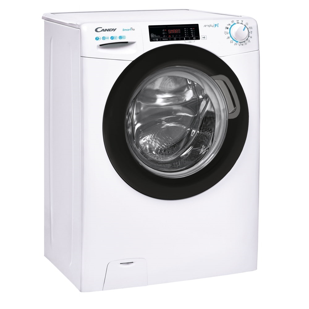 Candy CSO4 1275TBE/1-S fehér, elöltöltős, keskeny, max.1200ford., 7 kg, mosógép