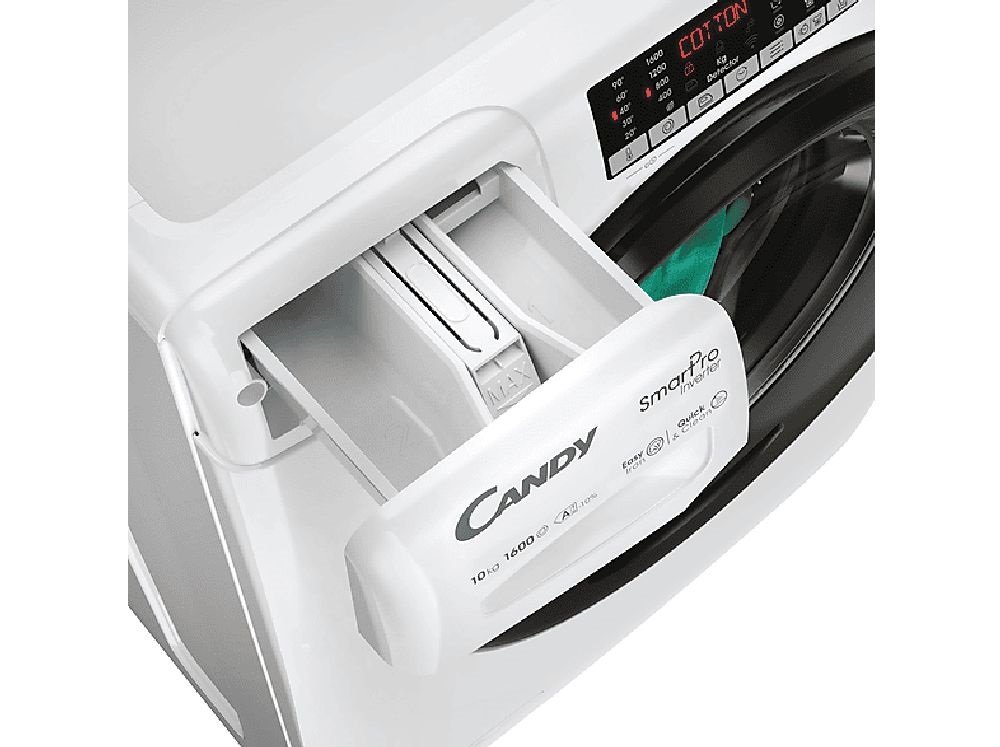 Candy CSO6106TWMB6/1-S fehér, elöltöltős, max.1600ford., 10 kg, mosógép