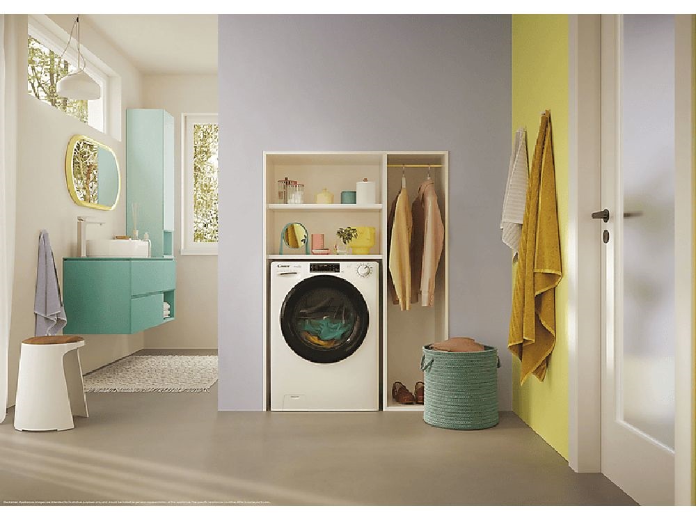 Candy CSO6106TWMB6/1-S fehér, elöltöltős, max.1600ford., 10 kg, mosógép