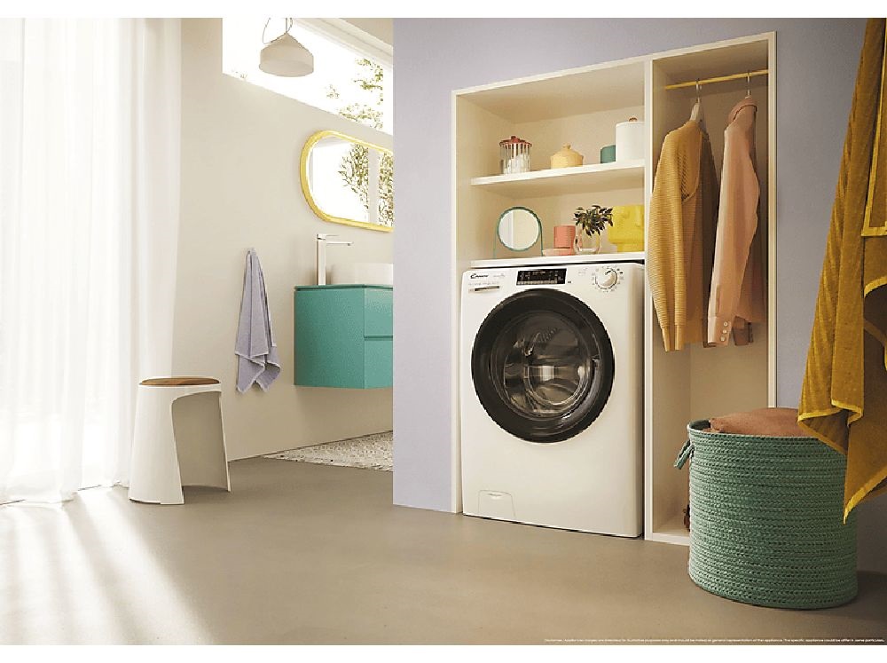 Candy CSOW61066TWMB6-S fehér, elöltöltős, max.1600ford., 10 kg/6 kg, mosó-szárítógép